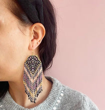 Indlæs billede til gallerivisning NATIVE PURPLE Earrings