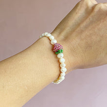 Indlæs billede til gallerivisning EKSKLUSIV STRAWBERRY PEARL Bracelet