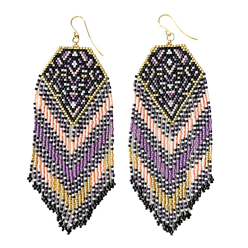 NATIVE PURPLE Earrings